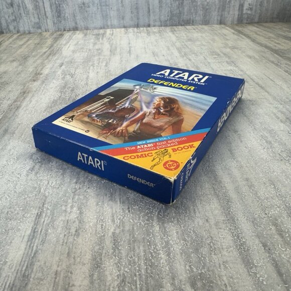 1981 Atari 2600 Defender with Box and Manual Vintage Video Game CIB - Picture 9 of 15
